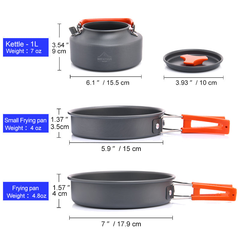 Outdoor Cookware Set